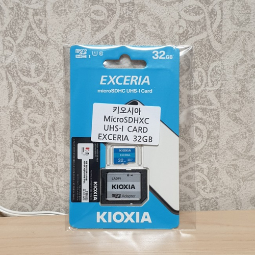 키오시아 MicroSDHXC UHS-I CARD EXCERIA 32GB 후기