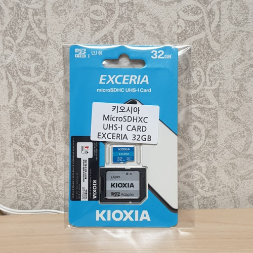 키오시아 MicroSDHXC UHS-I CARD EXCERIA 32GB 후기 키오시아 MicroSDHXC UHS-I CARD EXCERIA 32GB 후기