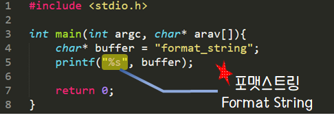  포맷 스트링 버그(FSB, Format String Bug)