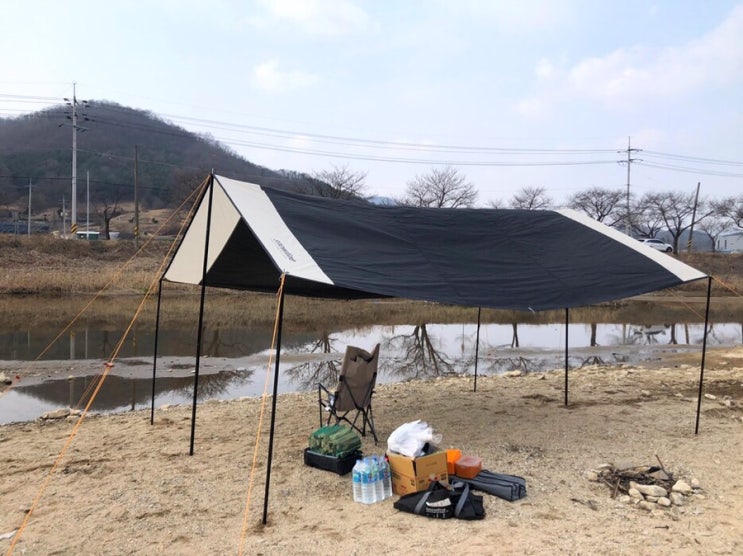  천안 북면 노지 캠핑장(Part. 1) - 병천천 인근