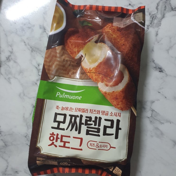  [풀무원] 모짜렐라 핫도그 솔직 후기, 풀무원 추천 상품, 간편식, 아이들 간식 추천