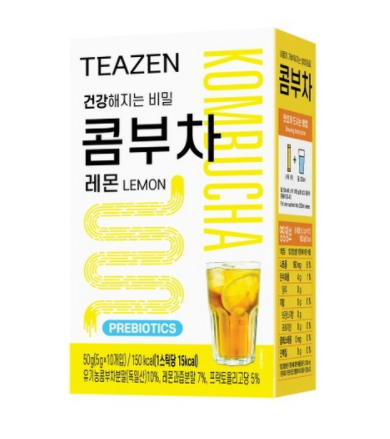  콤부차 레몬 체중감량을 도울 수 있다고 ?!