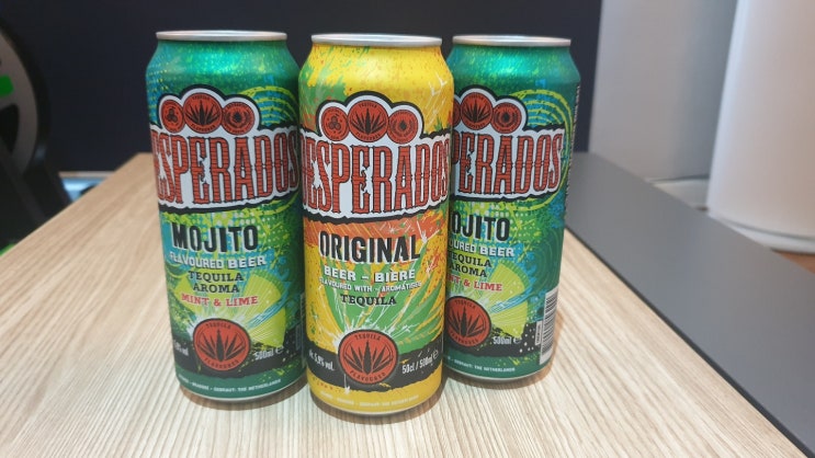  편의점 이색맥주! 칵테일 맥주 데스페라도스 오리지널/모히토향