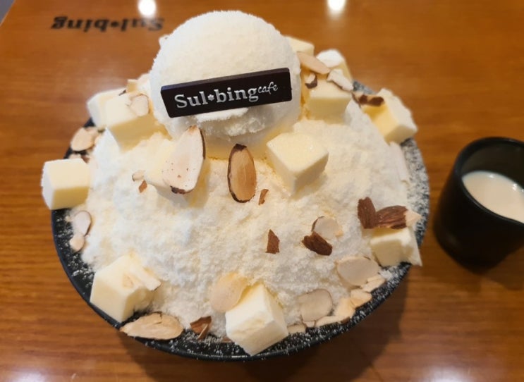 정자역 카페*설빙 분당정자점 깊고 진한 치즈 맛을 느낄 수 있는 치즈 설빙