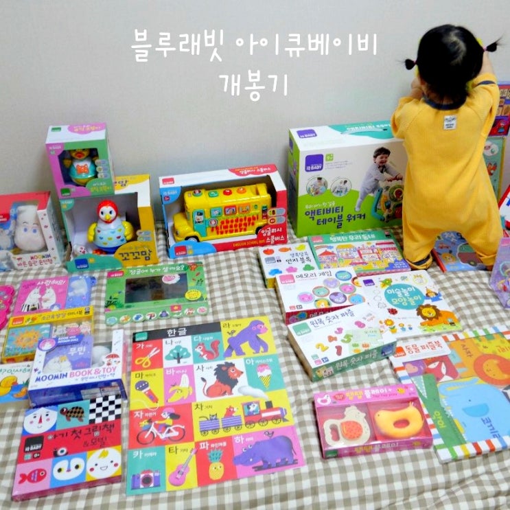  블루래빗 아이큐베이비 개봉기