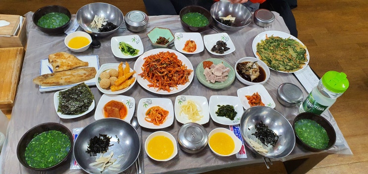  광양 재첩국 정식 섬진강고향집 추천식당