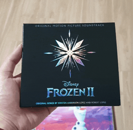  겨울왕국2 ost cd 디지팩 리뷰