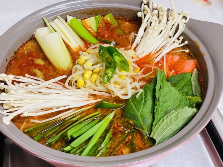  곱창전골 먹고 곱창볶음밥까지 맛있게~ 기호식품 저녁메뉴추천
