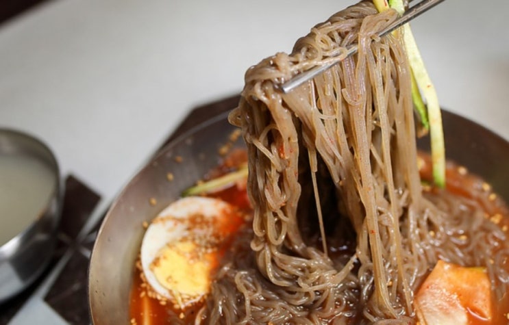  광명사거리 전통시장 냉면 맛집
