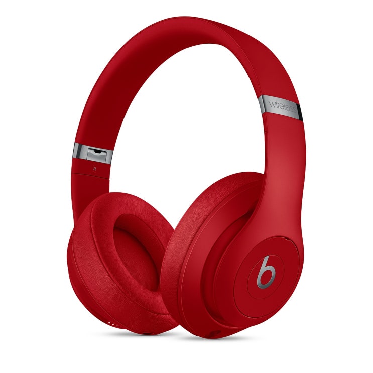  Apple Beats Studio3 무선 오버이어 헤드폰, 레드, MX412PA/A