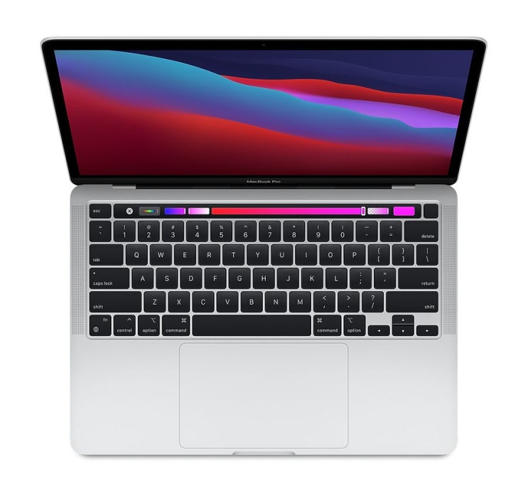  Apple 2020년 맥북 프로 13 (M1 칩셋 8코어 CPU 8코어 GPU), 16GB, SSD 512GB, 실버
