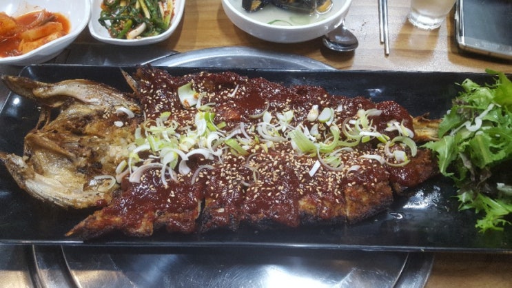  강화도 거꾸로된집 개성 황태구이