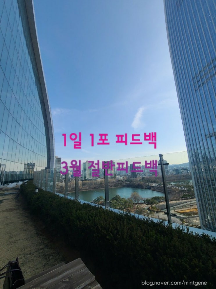  초보 블로거 3개월차, <1월 1포> 프로젝트 3월 절반 피드백