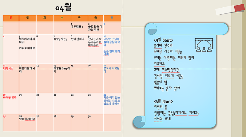 [2021년] 2분기 일본 드라마