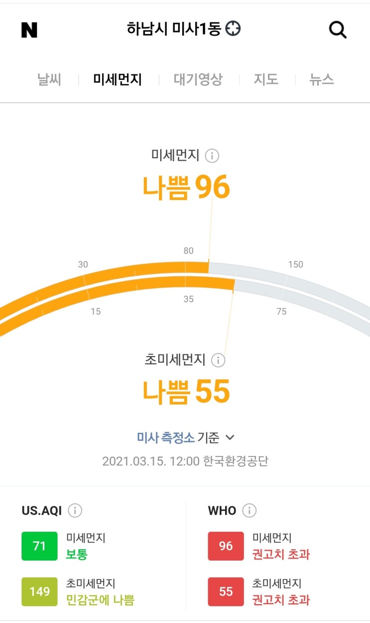 미세먼지 나쁜 날, 운동을 할까 vs 쉴까?