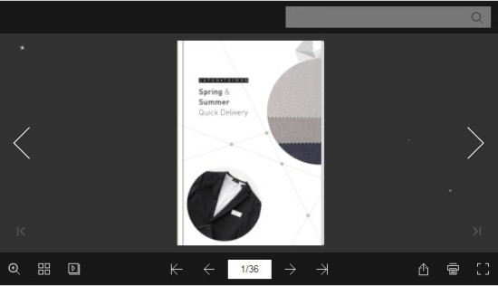  봄&여름 의류 브로슈어  이북/웹북/ 웹카탈로그/웹브로슈어/ E-BOOK/ HTML5/ 전자카탈로그 / 웹기반