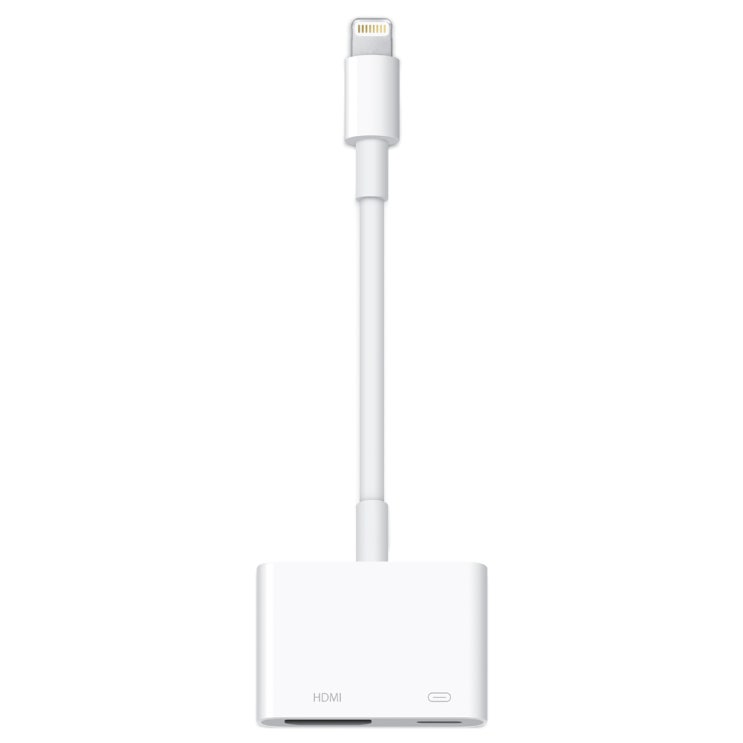  Apple 정품 라이트닝 디지털 AV 어댑터, MD826FE/A