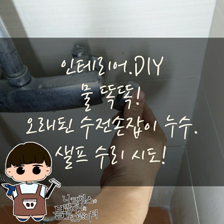  싱크대 수전 누수, 카트리지 교체 셀프 시도 (주방/욕실, 세면대, 샤워기 수전)