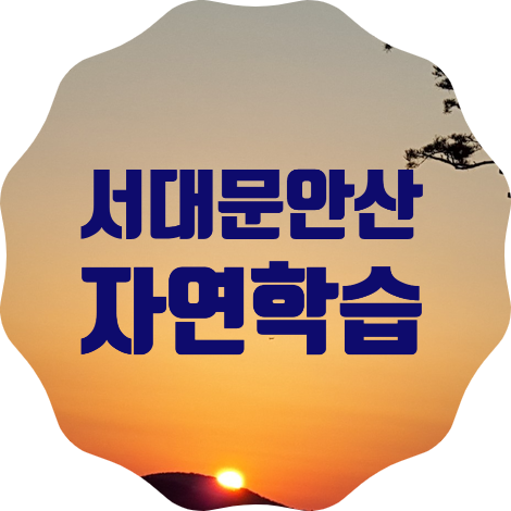  안산에 자연학습 오세요!