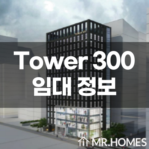타워 300[Tower 300] 임대, 강남역 신축 사무실