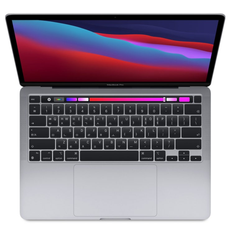  Apple 2020년 맥북 프로 13 (M1 칩셋 8코어 CPU 8코어 GPU), 16GB, SSD 512GB, 스페이스 그레이