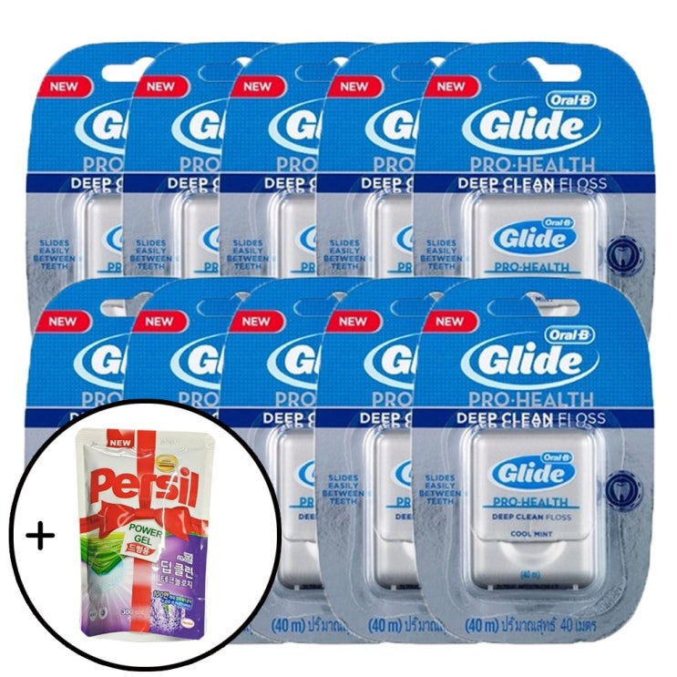 요즘 인기있는 오랄비 글라이드 딥클린 치실 쿨민트향 40m+랜덤세제 300ml 1개 증정, 10개, 1개입 좋아요 요즘 인기있는 오랄비 글라이드 딥클린 치실 쿨민트향 40m+랜덤세제 300ml 1개 증정, 10개, 1개입 좋아요