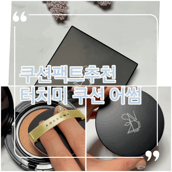  데일리 착붙쿠션 하나로 지속력좋은쿠션 에스투엔디 터치미쿠션