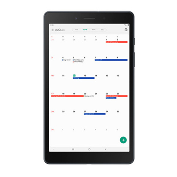  삼성전자 2019 갤럭시탭 A 8.0, Wi-Fi+Cellular, 블랙, 32GB, SM-T295N