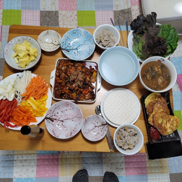 집에서 월남쌈 sapoco 라이스 페이퍼