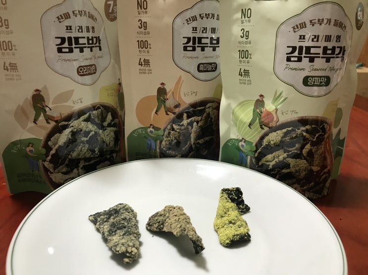  라라스팜 김두부각 진짜 단백질 두부과자