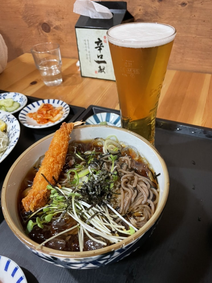  원주 작은식당 안 : 돈까스, 소바 맛집