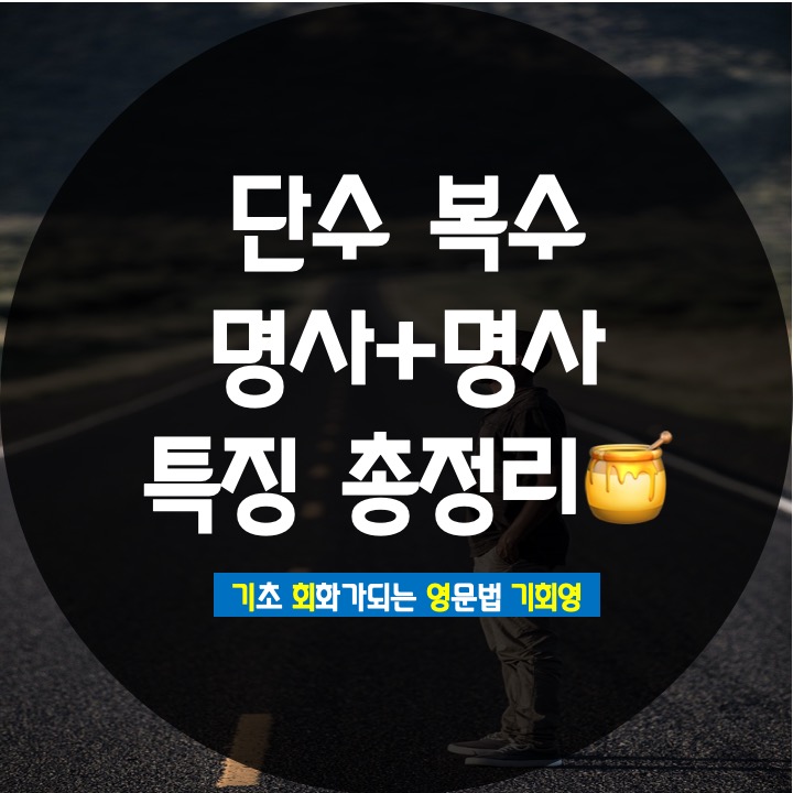 people species 단수 복수 총정리 - 기회영