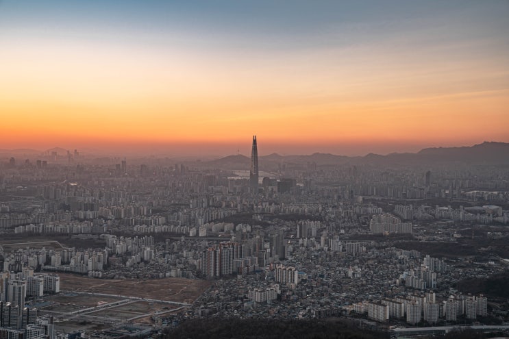  남한산성 서문전망대 야경 / 첫 야경사진 기행