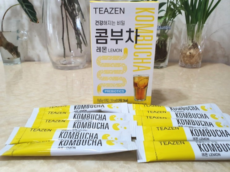  티젠 콤부차 레몬  건강챙기세요!