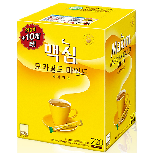 갓성비 좋은 맥심 모카골드 마일드 커피믹스, 12g, 220개 ··· 갓성비 좋은 맥심 모카골드 마일드 커피믹스, 12g, 220개 ···