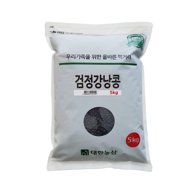 잘나가는 대한농산 검정강낭콩, 5kg, 1개(로켓배송) 추천해요