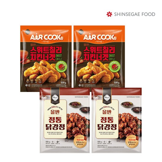 인지도 있는 올반 스위트칠리치킨너겟X2봉+정통닭강정X2봉 총4봉, 없음, 상세설명 참조 추천해요 인지도 있는 올반 스위트칠리치킨너겟X2봉+정통닭강정X2봉 총4봉, 없음, 상세설명 참조 추천해요