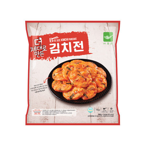 가성비갑 더 제대로만든 김치전 1kg (30g x33ea), 1개 추천해요