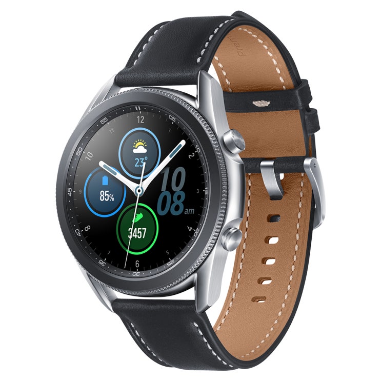  삼성전자 갤럭시워치3 45mm LTE 자급제, SM-R845, 미스틱 실버