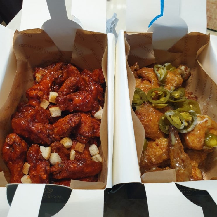  푸라닭 치킨 조합 체고!