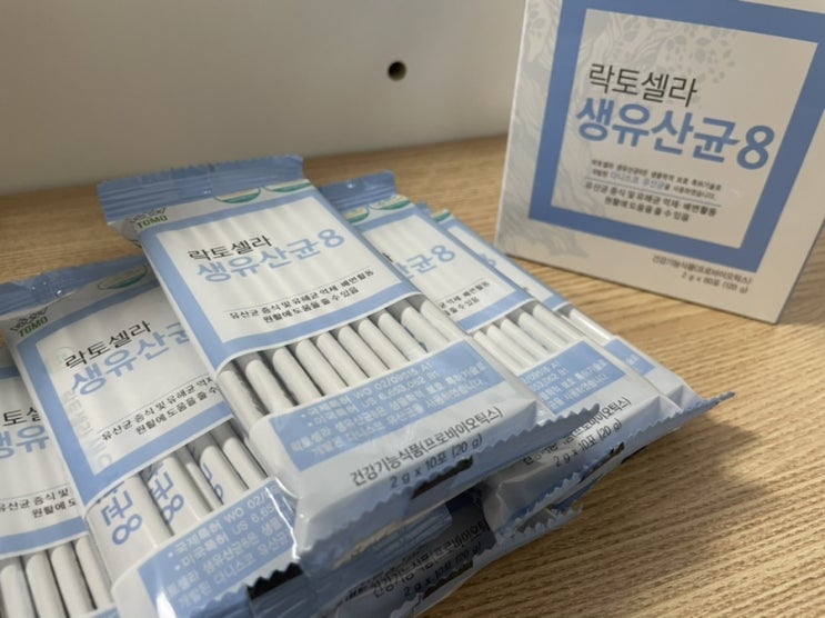  락토셀라 생유산균8 _ 프로바이오틱스 유산균을 토모프렌즈마켓에서 공동구매로 저렴하게