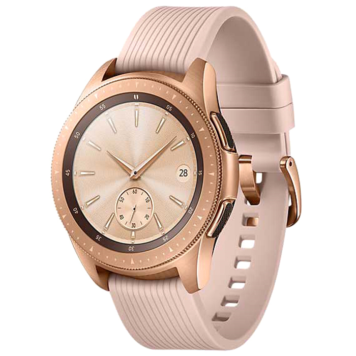  삼성전자 블루투스 갤럭시 워치 42mm, SM-R810N, 로즈 골드