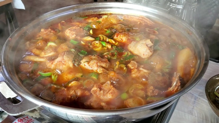  (천안) 위례동 한식 맛집 위례산장에서 닭도리탕!