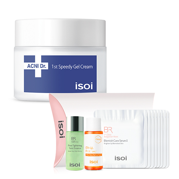 잘팔리는 아이소이 아크니 닥터 퍼스트 스피디 젤 크림 50ml + 체험 키트 6종 세트 랜덤발송, 1세트(로켓배송) ··· 잘팔리는 아이소이 아크니 닥터 퍼스트 스피디 젤 크림 50ml + 체험 키트 6종 세트 랜덤발송, 1세트(로켓배송) ···