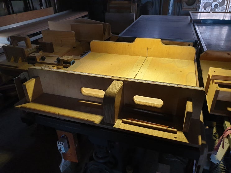  Table saw sled   테이블쏘 썰매  DIY