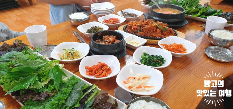 [경기도 광주] 중대물빛공원 맛집 이경진 우렁쌈밥집 가족외식 좋아요!
