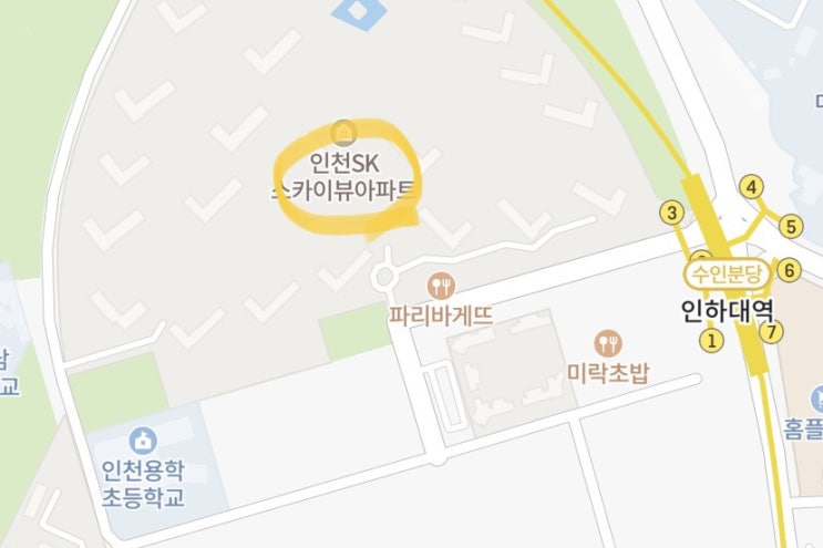  [미추홀구] 용현동 인천 SK 스카이뷰, 인하대역 초역세권 아파트