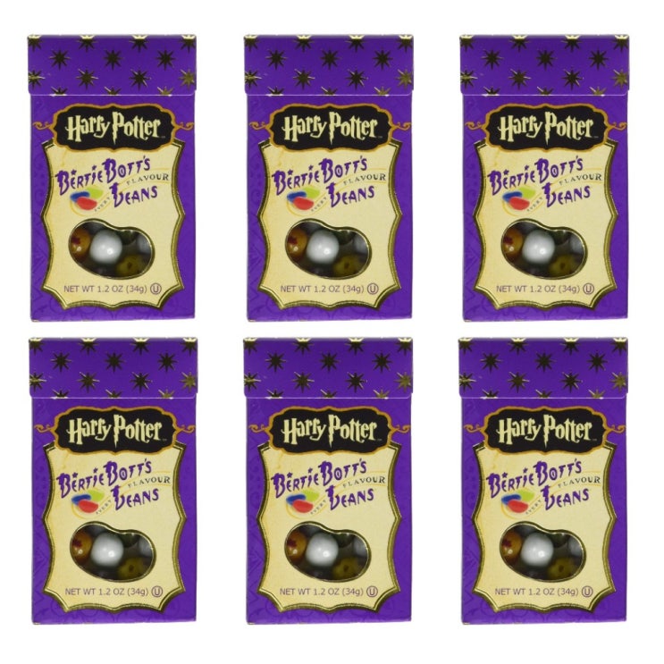 많이 찾는 Jelly Belly 젤리 벨리 해리포터 젤리빈 34g 6개 Harry Potter Bertie Botts 좋아요