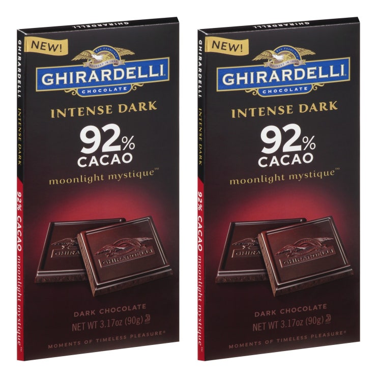 가성비갑 기라델리 인텐스 카카오 다크 초콜릿 문라이트 마이스티크, 90g, 92% Cacao Moonlight Mystique 추천합니다 가성비갑 기라델리 인텐스 카카오 다크 초콜릿 문라이트 마이스티크, 90g, 92% Cacao Moonlight Mystique 추천합니다