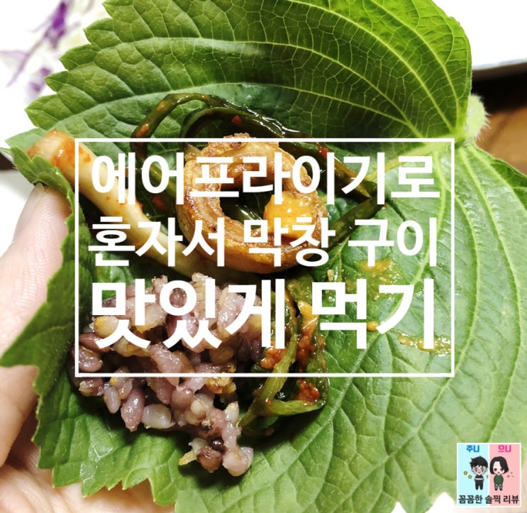  에어프라이어막창/초벌막창 추천~ 혼자 막창이 땡길때! [서라벌 초벌막창]